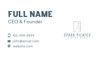 Naked Woman Spa Business Card Image Preview