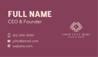 Stylish Wedding Event Business Card Image Preview