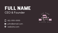 Furniture Chair Seat Business Card Image Preview