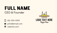 Birthday Cake Rolling Pin Business Card Image Preview