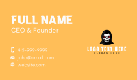 Grim Reaper Skull Business Card Image Preview
