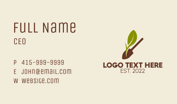 Botany Lawn Care Business Card Design Image Preview
