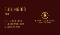 Luxury Banking Finance Business Card Image Preview