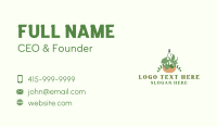 Hanging Garden Plant Business Card Design