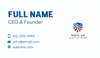 Eagle America Shield Business Card Image Preview