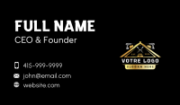House Drill Construction Business Card Image Preview