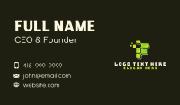 Change name to Tech Pixel Letter F Business Card Image Preview