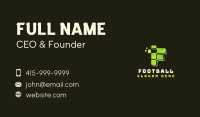 Change name to Tech Pixel Letter F Business Card Image Preview