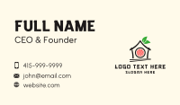 Vegan Sushi Restaurant  Business Card Image Preview