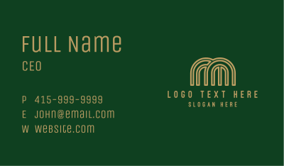 Dome Structure Property  Business Card Image Preview