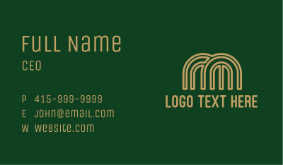 Dome Structure Property  Business Card