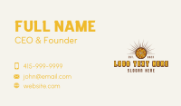 Pizza Pie Food Business Card Image Preview