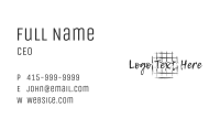 Led Pencil Wordmark Business Card Image Preview