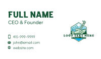 Field Lawn Mower  Business Card Image Preview