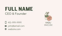 Rose Extract Oil  Business Card Image Preview