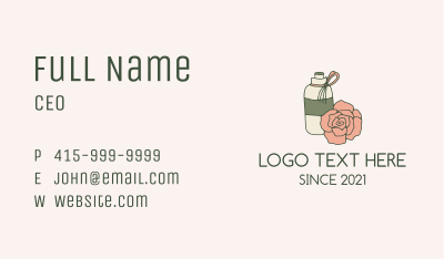 Rose Extract Oil  Business Card Image Preview