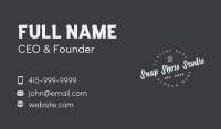 Greek Pantheon Wordmark Business Card Image Preview