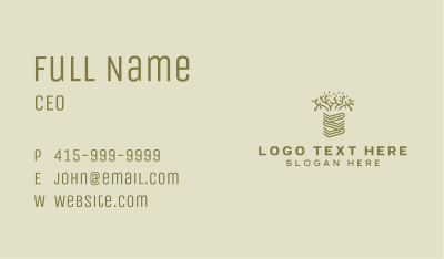 Book Tree Library Business Card Image Preview