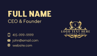 Elegant Luxury Insignia  Business Card Design