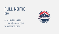 Mountain Hiking Summit Business Card Image Preview