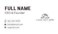 House Contractor Builder Business Card Image Preview