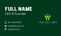 Star Human Achiever Business Card Preview