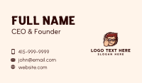 Glasses Guy Profanity Business Card Design