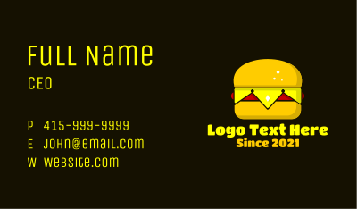 King Crown Burger Business Card Image Preview
