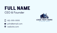 Trucking Cargo Transport Business Card Image Preview