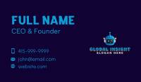 Cute Tech Robot Business Card Image Preview