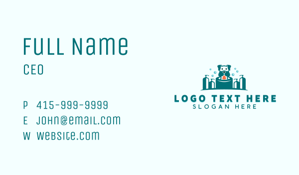 Shampoo Dog Grooming  Business Card Design Image Preview