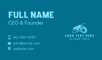 Housekeeping Pressure Washer Cleaning Business Card Preview