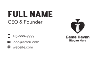 Sword Spade Business Card Image Preview