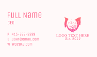 Children Counseling Support Business Card Image Preview