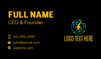 Thunder Bolt Circuit  Business Card Image Preview