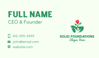 Human Rose Plant Business Card Image Preview