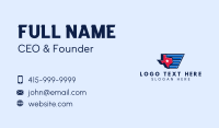 Texas Star State Map Business Card Image Preview