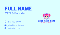 Gamer Girl Avatar Business Card Image Preview