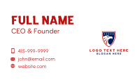 American Eagle Sports Shield Business Card Image Preview