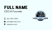 Automotive Truck Courier Business Card Preview