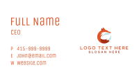 Fox Tail Wildlife Business Card Image Preview