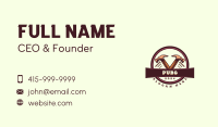 Construction Carpentry Hammer Business Card Image Preview