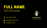 Rock Star Music Label Business Card Image Preview