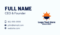 Engineering Hard Hat Business Card Image Preview