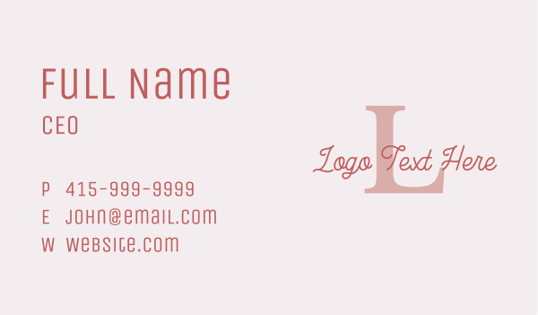 Generic Elegant Business Business Card Design Image Preview