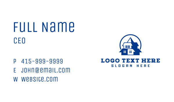 Rental House Realty Business Card Design Image Preview