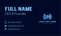 Blue Generic Company Business Card Image Preview