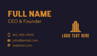 Tall Real Estate Building Business Card Image Preview