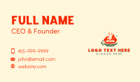 Crab Seafood Restaurant Business Card Image Preview