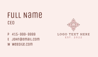 Tulip Beauty Lettermark Business Card Image Preview